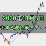 拡大する波に乗って(2020年11月5日)